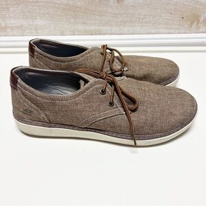 Skechers Shoes Mens 10 Brown Palen Gadon Oxford Relaxed Fit Memory Foam